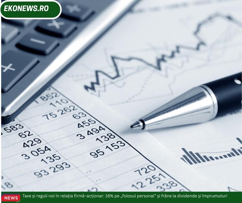 Taxe și reguli noi în relația firmă–acționar: 16% pe „folosul personal” și frâne la dividende și împrumuturi