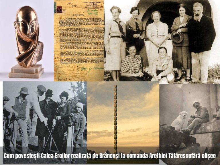 Cum povestești Calea Eroilor realizată de Brâncuși la comanda Arethiei Tătărescu fără clișee